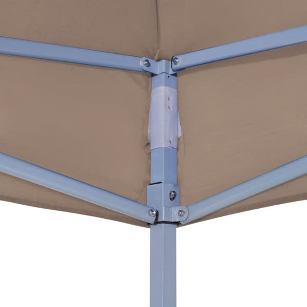 Katosten & huvimajojen irtokatot - Living Juhlateltan katto 3x3 m harmaanruskea 270 g/m²