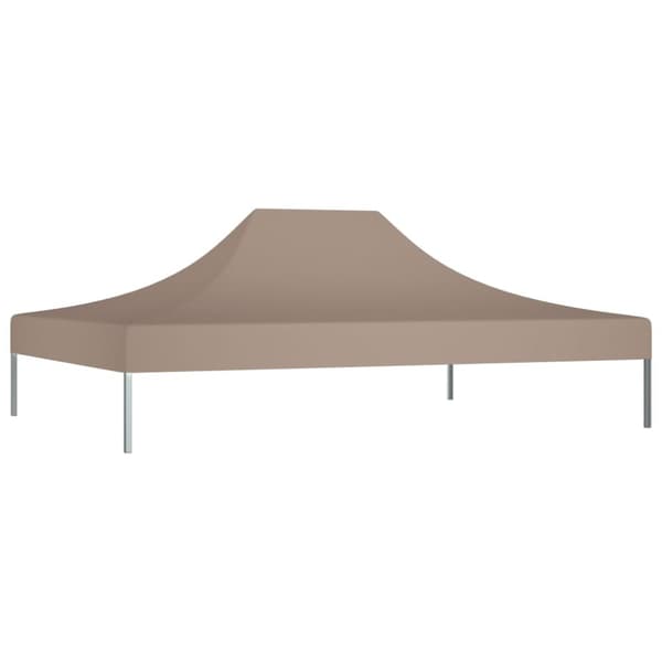 Katosten & huvimajojen irtokatot - Living Juhlateltan katto 4x3 m harmaanruskea 270 g/m²