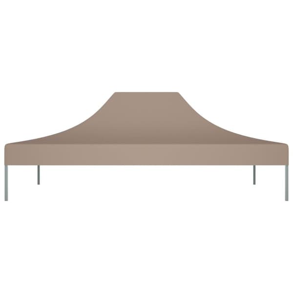 Katosten & huvimajojen irtokatot - Living Juhlateltan katto 4x3 m harmaanruskea 270 g/m²
