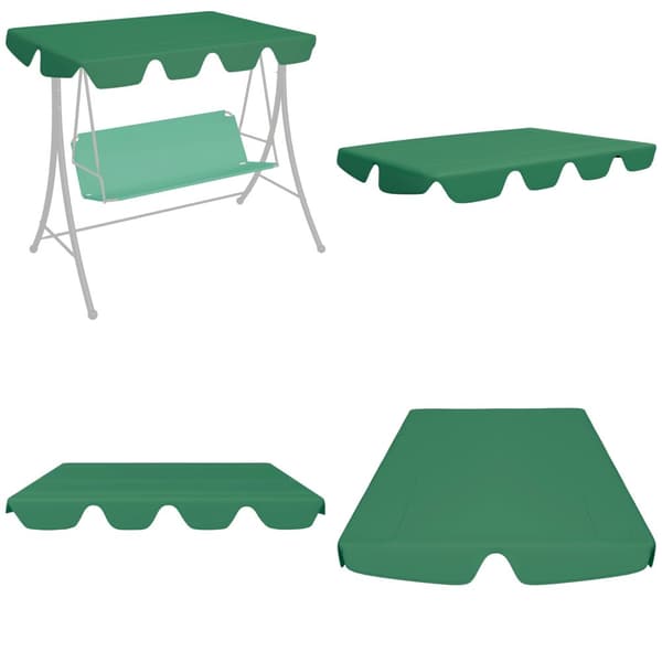 Reservtak för hammock grön 150/130x105/70 cm - Tak - Hammock Tak - Home & Living