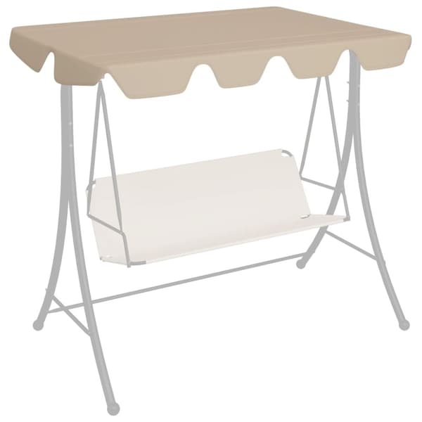 Reservtak för hammock beige 188/168x145/110 cm - Tak - Hammock Tak - Home & Living