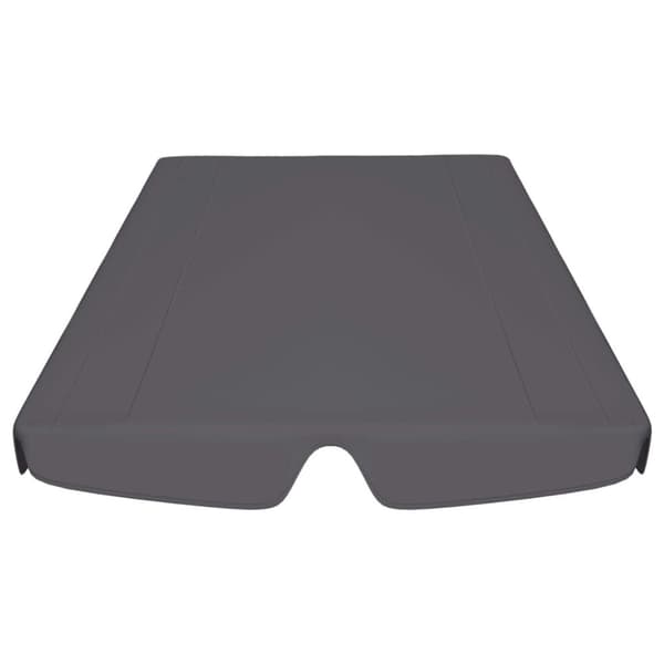 Baldakin til havegynge 150/130x105/70 cm antracitgrå - Baldakin - Baldakiner - Home & Living