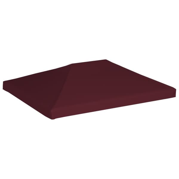 Pavillontopdække 310 g/m² 3 x 4 m bordeauxfarvet - Pavillontopdække - Pavillontopdækker - Home & Living