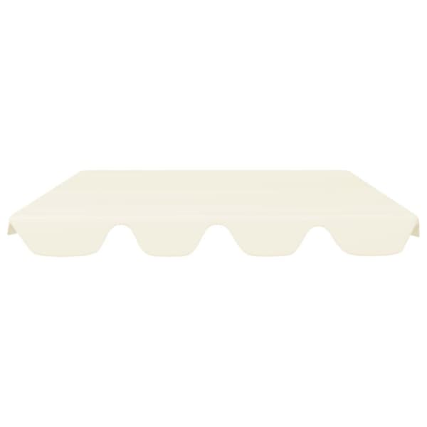 Baldakin til havegynge 150/130x105/70 cm cremefarvet - Baldakin - Baldakiner - Home & Living