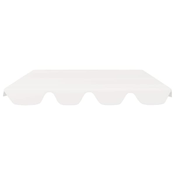 Baldakin til havegynge 150/130x105/70 cm hvid - Baldakin - Baldakiner - Home & Living