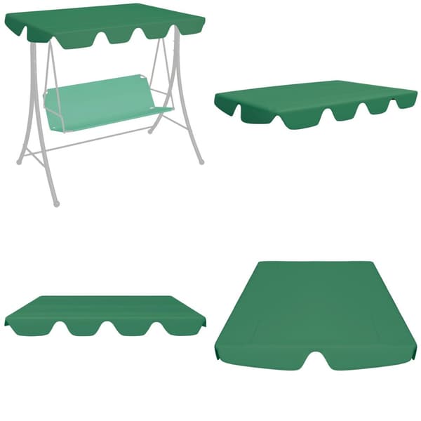 Reservtak för hammock grön 188/168x145/110 cm - Tak - Hammock Tak - Home & Living