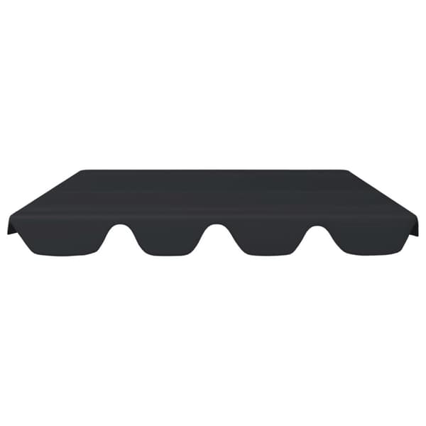 Baldakin til havegynge 150/130x105/70 cm sort - Baldakin - Baldakiner - Home & Living