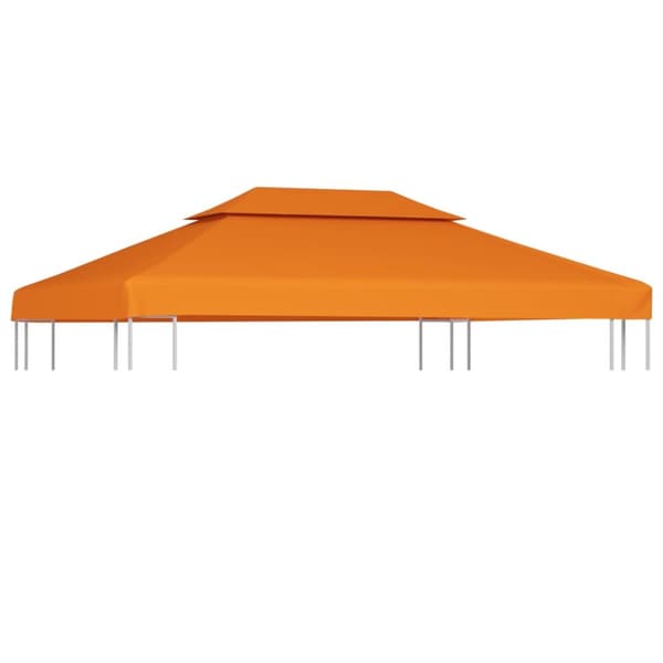 Baldakin til havepavillon 3x4 m 310 g/m² orange - Pavillonbaldakin - Pavillonbaldakiner - Home & Living