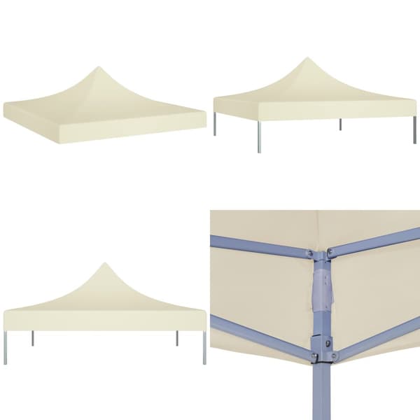 Tag til festtelt 2x2 m 270 g/m² cremefarvet - Tag Til Festtelt - Tage Til Festtelte - Home & Living