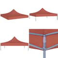 Pikkukuva 1 / 6: Juhlateltan katto 3x3 m terrakotta 270 g/m² - Juhlateltan Katto - Juhlateltan Katot - Home & Living