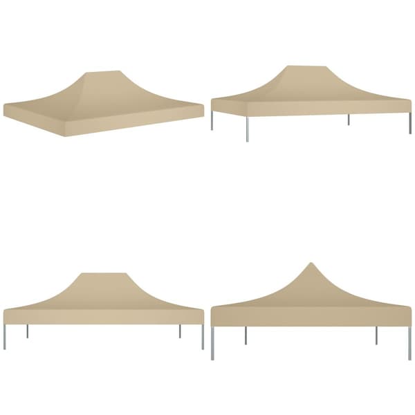 Tag til festtelt 4x3 m 270 g/m² beige - Tag Til Festtelt - Tage Til Festtelte - Home & Living