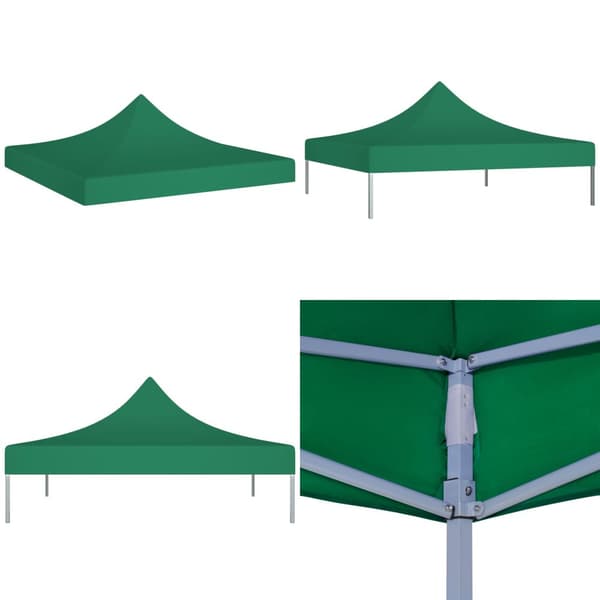 Tag til festtelt 3x3 m 270 g/m² grøn - Tag Til Festtelt - Tage Til Festtelte - Home & Living