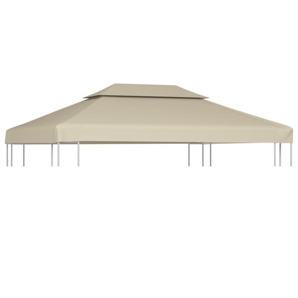 Paviljongtak 310 g/m² 3 x 4 m beige
