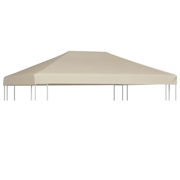 Paviljongtak 310 g/m² 4x3 m beige