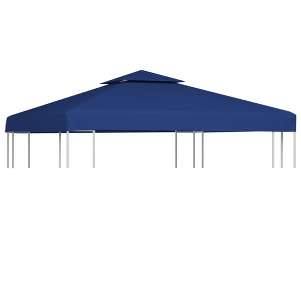 Paviljongtak 310 g/m² 3 x 3 m mörkblå