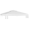 Miniatyrbild 2 av 2: Paviljongtak med ventilering 310 g/m² 3x3 m vit