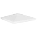 Miniatyrbild 1 av 2: Paviljongtak med ventilering 310 g/m² 3x3 m vit