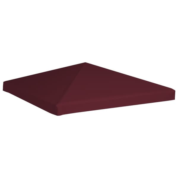 Paviljongtak 310 g/m² 3x3 m vinröd