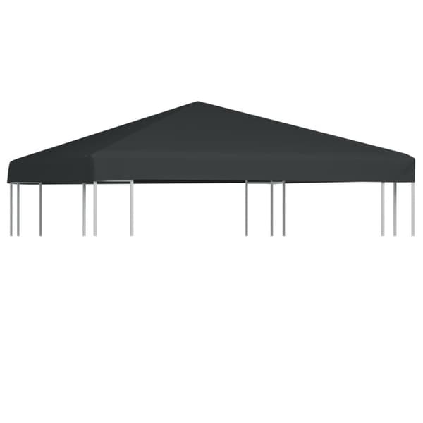 Paviljongtak 310 g/m² 3x3 m grå