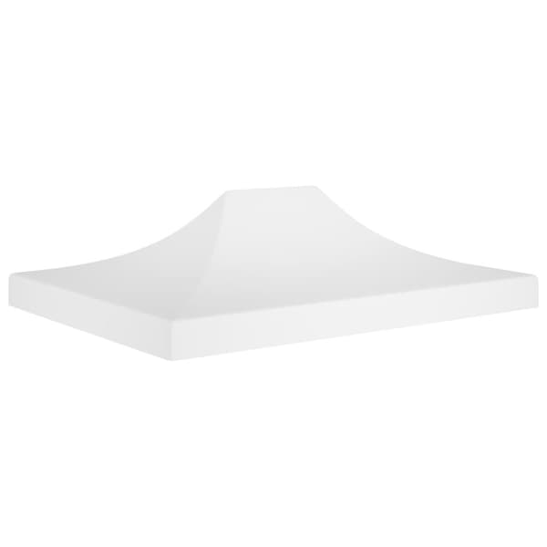 Tak till partytält 4x3 m vit 270 g/m²