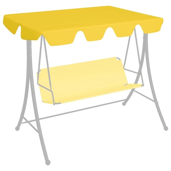 Reservtak för hammock gul 150/130x105/70 cm
