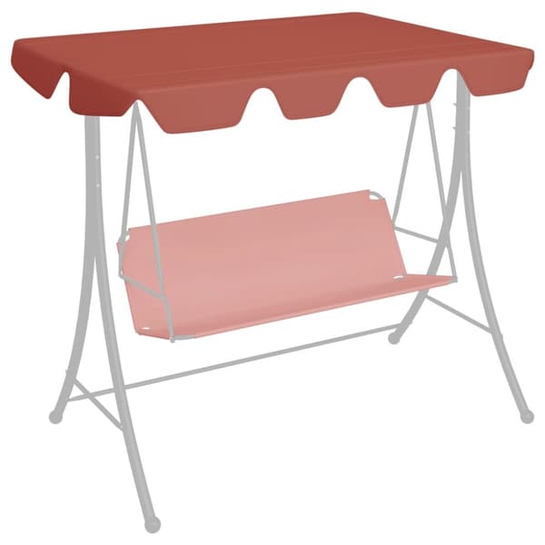 Reservtak för hammock terrakotta 150/130x105/70cm