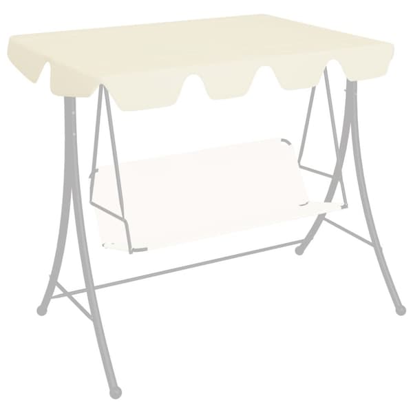 Reservtak för hammock gräddvit 150/130x105/70 cm