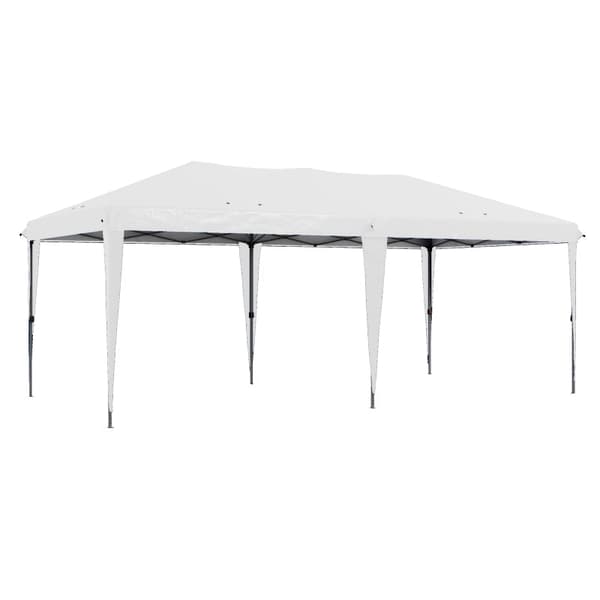 Rootz Pop-Up-tält - Utomhustak - Event Shelter - UV-skydd - Rymlig design - 5,85 m x 2,95 m x 2,65 m