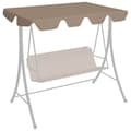 Miniatyrbild 1 av 2: Reservtak för hammock taupe 188/168x145/110 cm