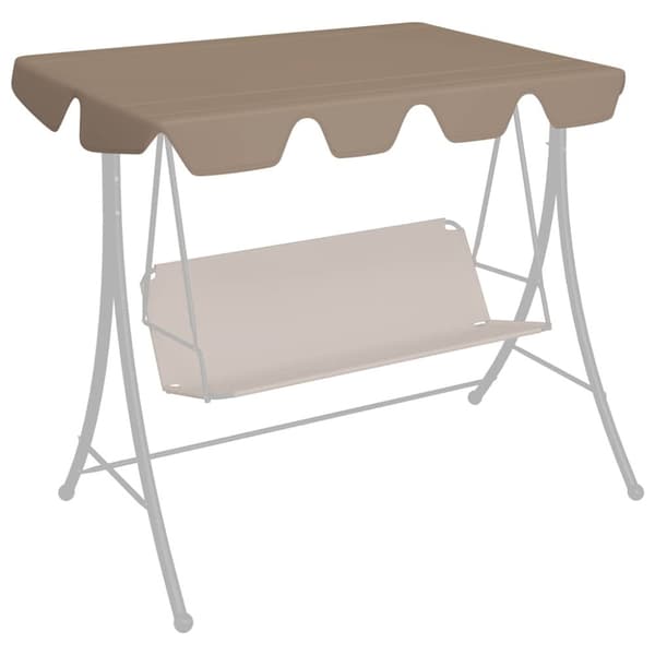 Reservtak för hammock taupe 150/130x105/70 cm