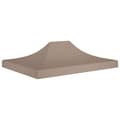 Miniatyrbild 1 av 2: Tak till partytält 4,5x3 m taupe 270 g/m²
