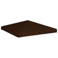 Miniatyrbild 2 av 2: Paviljongtak 310 g/m² 3x3 m brun