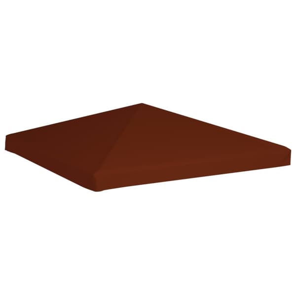 Paviljongtak 310 g/m² 3x3 m terrakotta