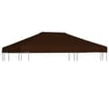Miniatyrbild 1 av 2: Paviljongtak 310 g/m² 3x4 m brun