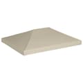Miniatyrbild 2 av 2: Paviljongtak 310 g/m² 4x3 m beige