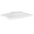 Miniatyrbild 1 av 2: Paviljongtak med ventilering 310 g/m² 4x3 m vit