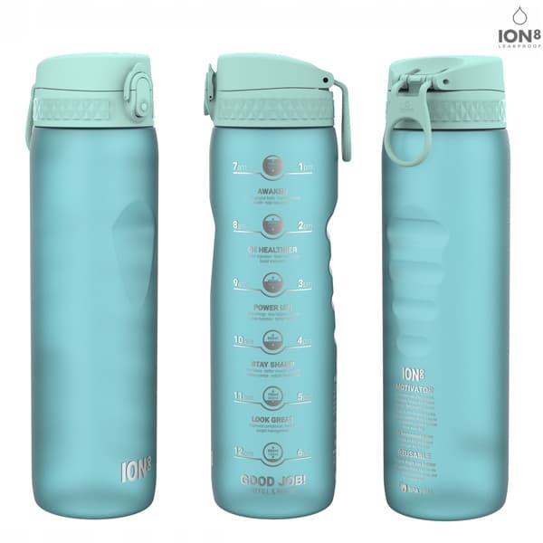 ION8 Ice Motivator-flaska 1,1 liter BPA-fri Sonic Blue