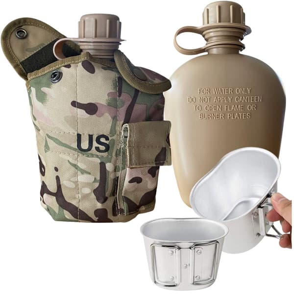 Militär kantin 1L lc2 US Cup Mess Tennlock