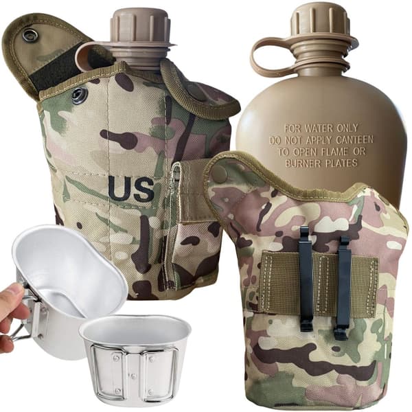 Militär kantin 1L lc2 US Cup Mess Tennlock