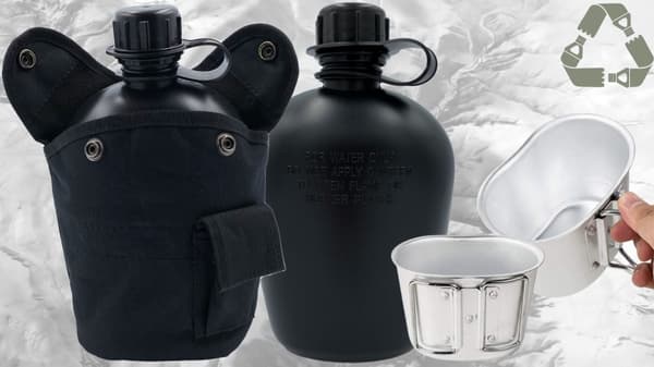 Militär kantin 1L lc2 US Cup Mess Tennlock