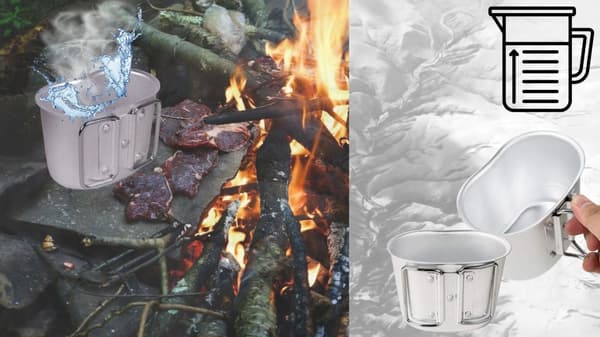 Militär kantin 1L lc2 US Cup Mess Tennlock