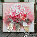 Miniatyrbild 5 av 5: Canvas Målarduk - 20x20 cm - 10 st - 360 g