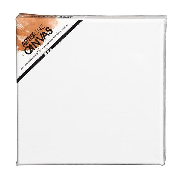 Canvas Målarduk - 20x20 cm - 10 st - 360 g