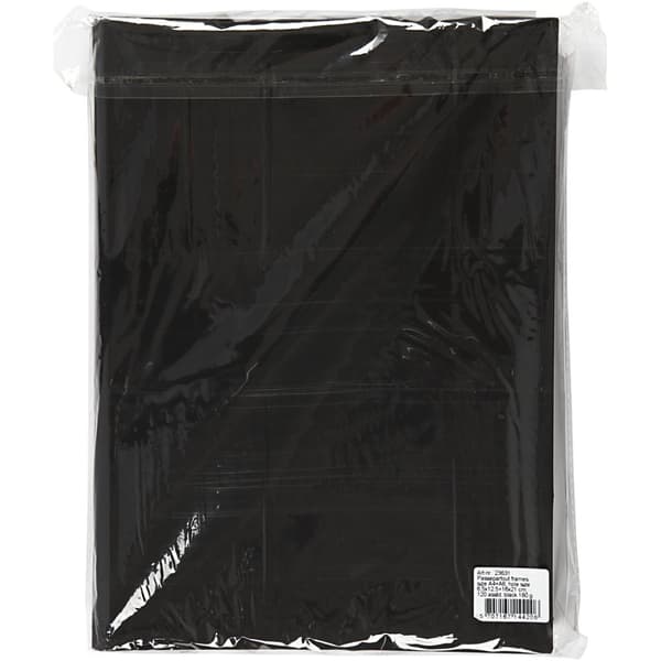 Passepartoutramar med bakstycke - Yttermått A4 + A6 - 120 st - 180 g