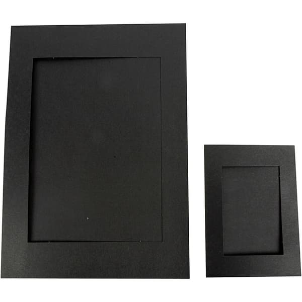 Passepartoutramar med bakstycke - Yttermått A4 + A6 - 120 st - 180 g