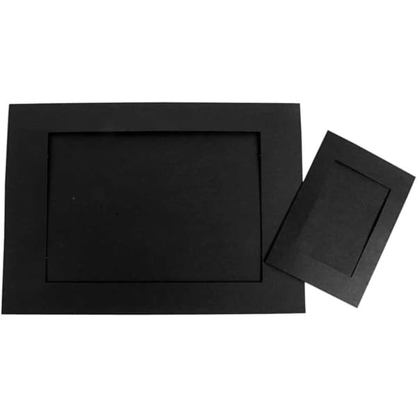 Passepartoutramar med bakstycke - Yttermått A4 + A6 - 120 st - 180 g
