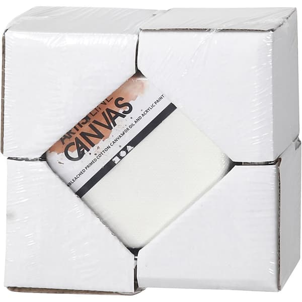 ArtistLine Canvas med ram - 10x10 cm - 6 st - 360 g