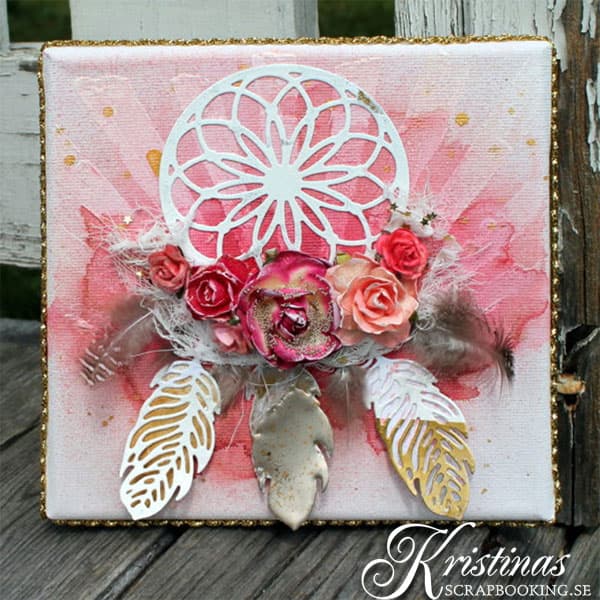 Canvas Målarduk - 10x10 cm - 10 st - 360 g