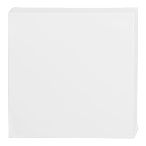 Canvas Målarduk - 30x30 cm - Djup 3,7 cm - Vit 1 st