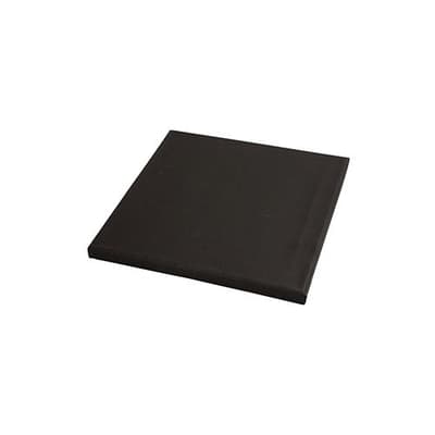 Canvas Målarduk - 15x15 cm - 360 g - Svart